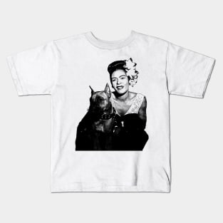 Billie Holiday Vintage Kids T-Shirt